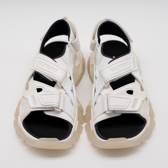 size 42 - Balenciaga Track Sandals White Black Clear Soles main image 12